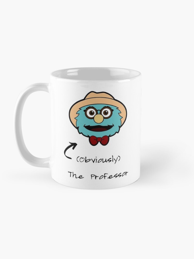 "Puppet History Obviously The Professor" Coffee Mug for Sale by