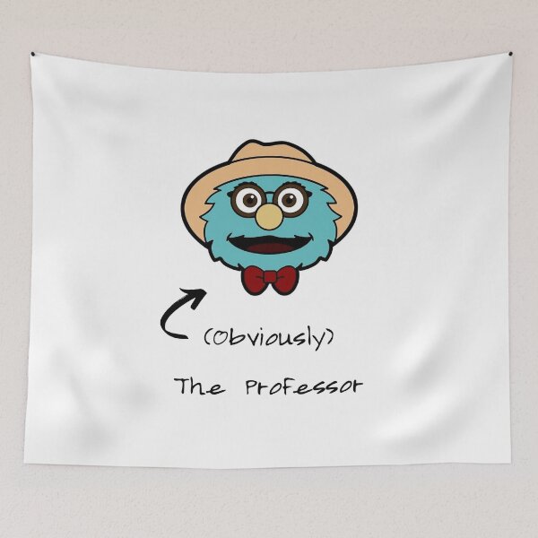 Item preview, Puppet History Obviously The Professor designed and sold by WeLoveBlaseball.