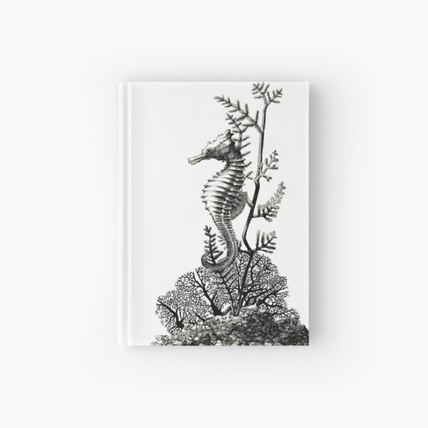 Pacific Sea Horse Hardcover Journal
