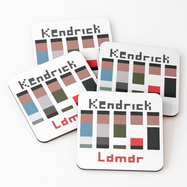 Item preview, kendrick lamar 8 bit characters designed and sold by NuAgeStudio.