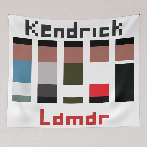 Item preview, kendrick lamar 8 bit characters designed and sold by NuAgeStudio.