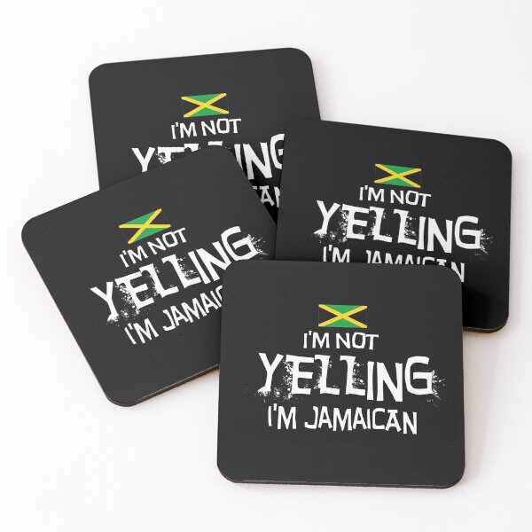 Item preview, I'm Not Yelling I'm Jamaican  designed and sold by obedtheartist.