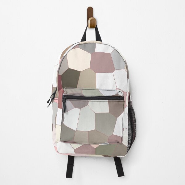 Item preview, Cappuccino and Pastel Pink Mosaic designed and sold by Jenie Yolland.