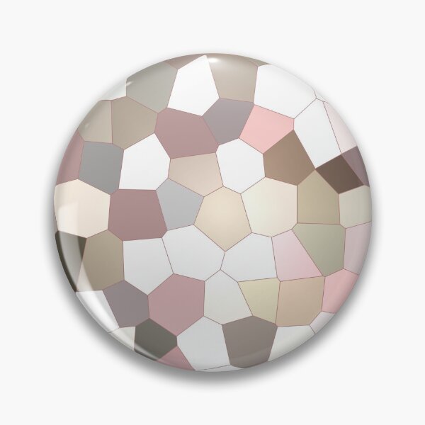 Item preview, Cappuccino and Pastel Pink Mosaic designed and sold by Jenie Yolland.