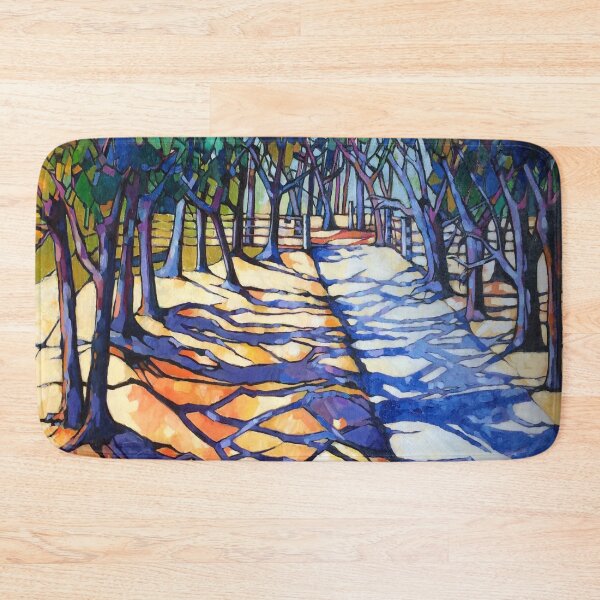 Item preview, The old Stockroute Kensington #2 oil on composition board designed and sold by Elizabeth Moore Golding.