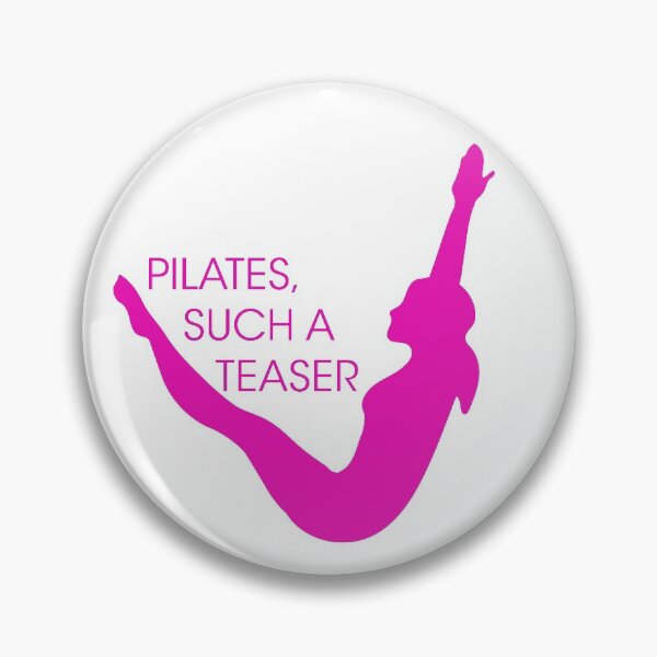 Item preview, Pilates, Such A Teaser Fitness Inspiration Quote designed and sold by LeeTowleArt.