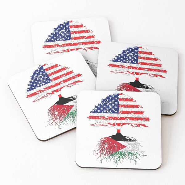Item preview, Jordan Roots, Jordanian American, Joran USA Flags designed and sold by maindeals.