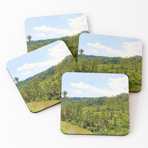 Item preview, Rice Field Terraces In Bali designed and sold by Sofia Yaron.