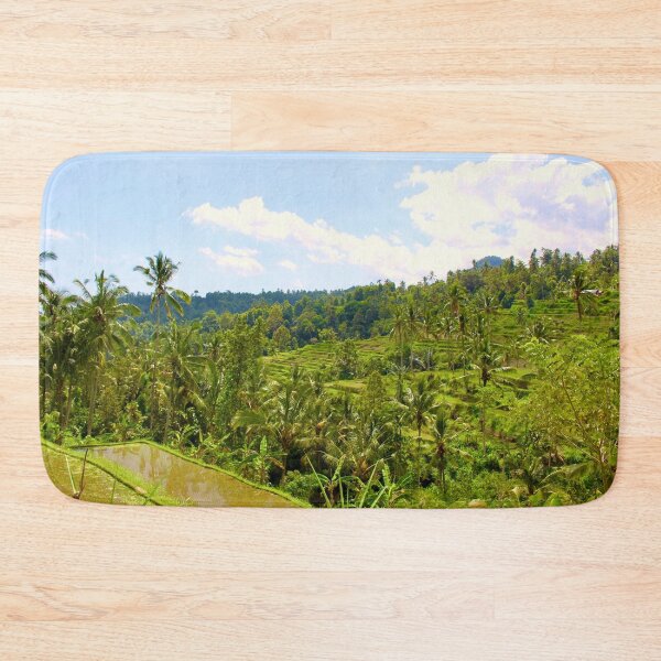 Item preview, Rice Field Terraces In Bali designed and sold by Sofia Yaron.