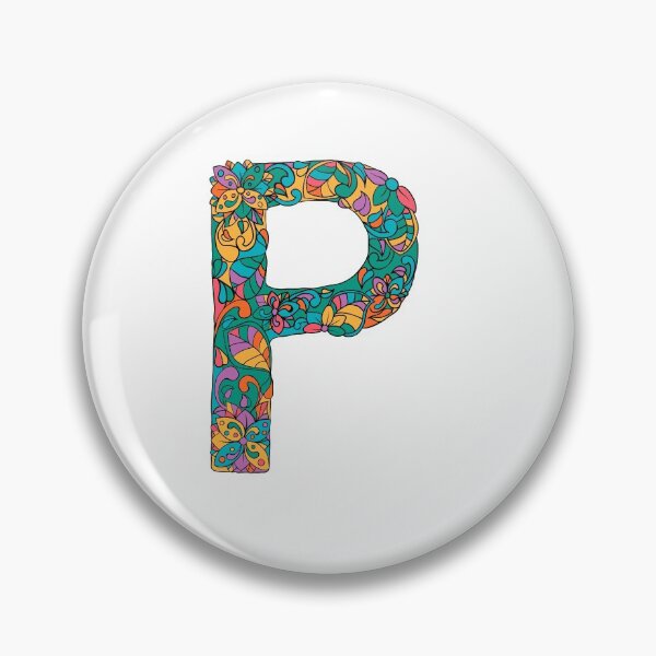 Item preview, Letter P Monogram personalized name print  designed and sold by melbournegirl.