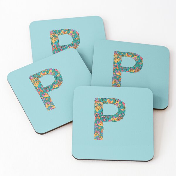 Item preview, Letter P Monogram personalized name print  designed and sold by melbournegirl.