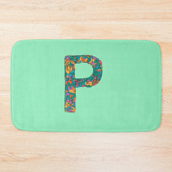 Item preview, Letter P Monogram personalized name print  designed and sold by melbournegirl.