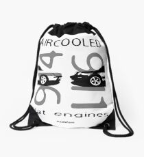 Aircooled flat6 engines Drawstring Bag