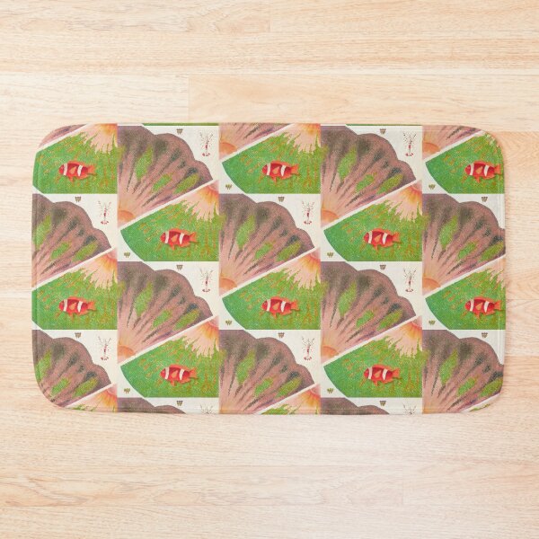 Item preview, Great Barrier Reef Anemones and Anemonefish Vintage Illustration designed and sold by VintageArchive.