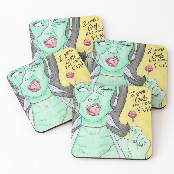 Item preview, Zombie Girls Have More Fun designed and sold by aloramilan.