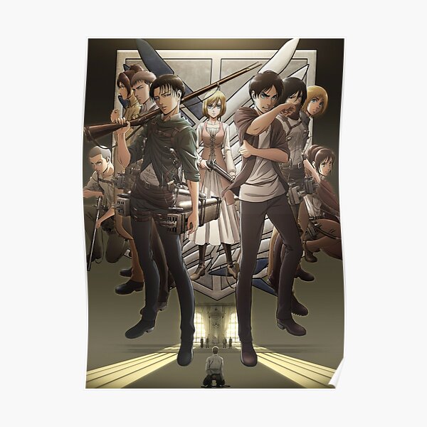Póster Shingeki No Kyojin Póster