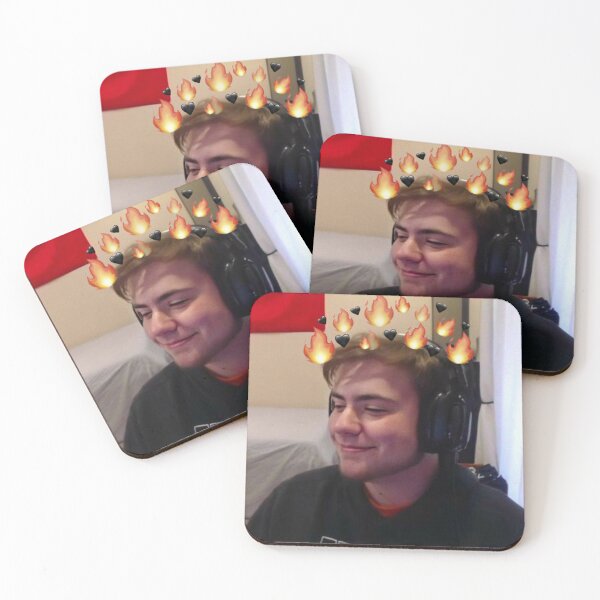 Item preview, Sapnap Fire Hearts designed and sold by mistyp72.