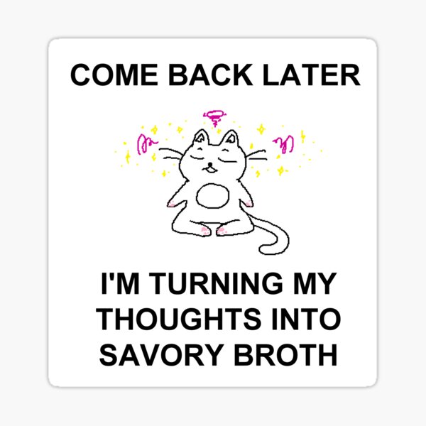 Item preview, savory broth designed and sold by robinauts.