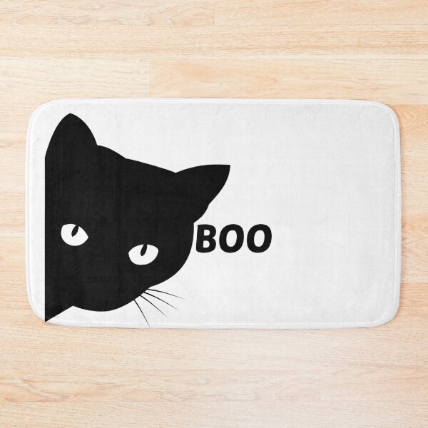Item preview, Black cat boo Halloween gift cats designed and sold by CareShare Design.