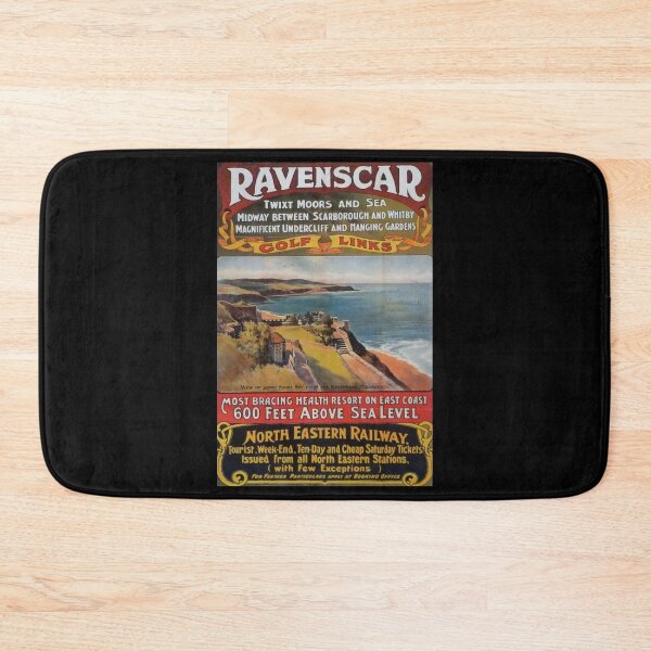 Item preview, Ravenscar retro poster designed and sold by CorasPosters.