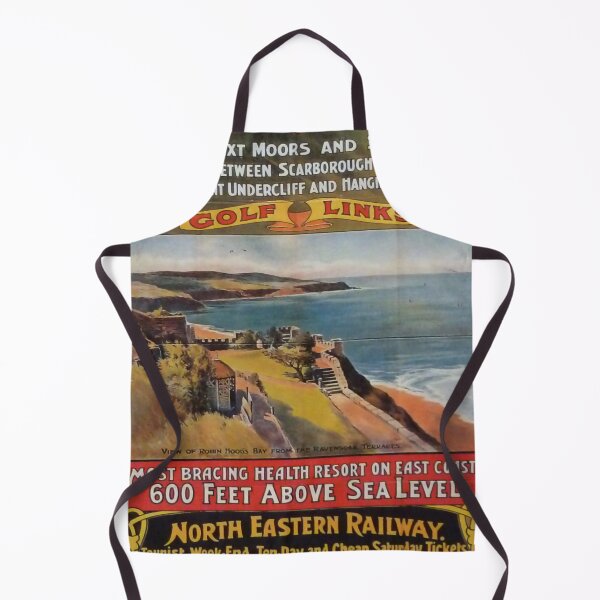 Item preview, Ravenscar retro poster designed and sold by CorasPosters.
