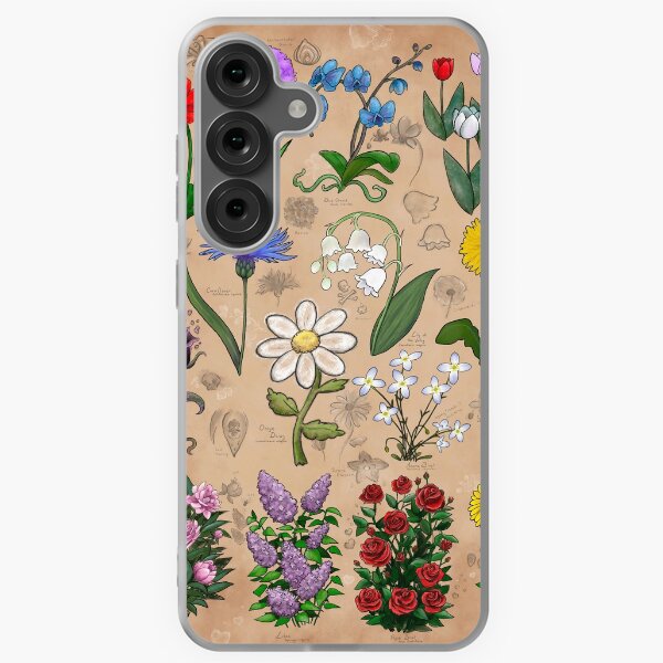 Item preview, Flowers of Minecraft Botanical Illustrations designed and sold by KaleyObsidia.
