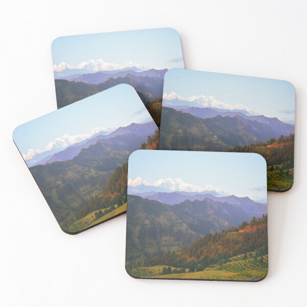 Item preview, Winter countryside mountain view designed and sold by Mariolangstieh.