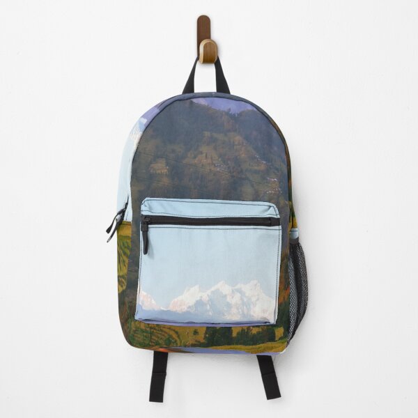 Item preview, Winter countryside mountain view designed and sold by Mariolangstieh.