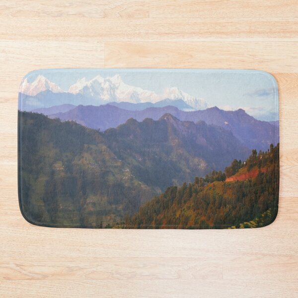 Item preview, Winter countryside mountain view designed and sold by Mariolangstieh.