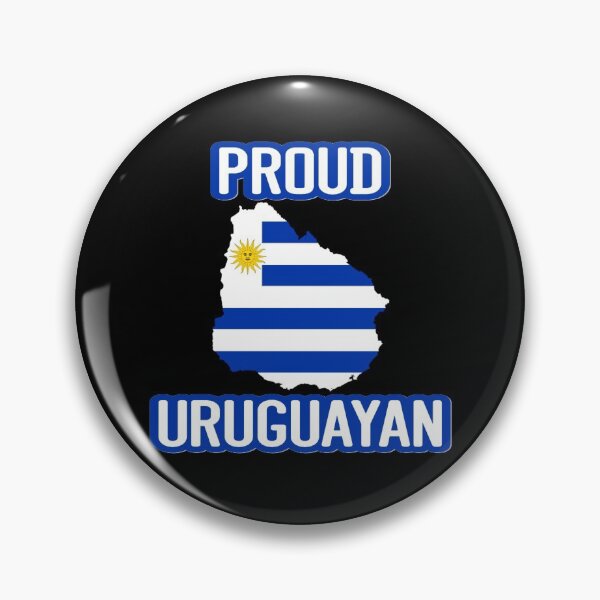 Item preview, Proud Uruguayan Uruguay Flag Country Outline designed and sold by JG0024.