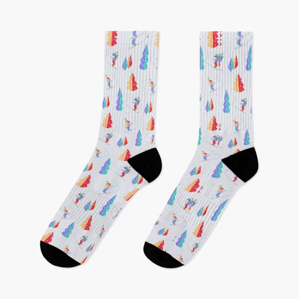 Item preview, Winter Downhill Skier Pattern designed and sold by HeatherPore.