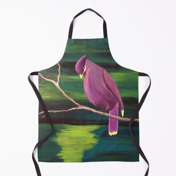 Item preview, Purple Bird Sees Mysterious Shadow designed and sold by LaRue McIntyre.
