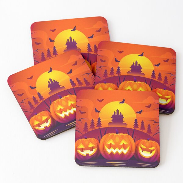 Item preview, Happy Halloween Landscape designed and sold by Unique-Tees.
