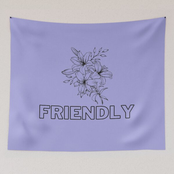 Item preview, FRIENDLY-FLOWER  gift idea  designed and sold by Zakaria daoudi.