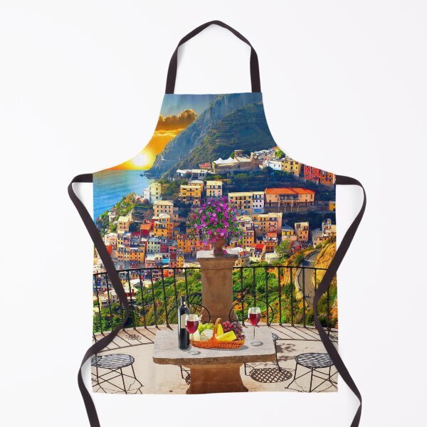 Item preview, Jigsaw Puzzle Cinque Terre Sunset Italian Riviera Coastline 1000 piece Adults designed and sold by StickerArtwork.