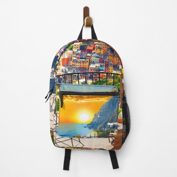 Item preview, Jigsaw Puzzle Cinque Terre Sunset Italian Riviera Coastline 1000 piece Adults designed and sold by StickerArtwork.