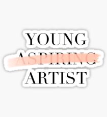 YOUNG ARTIST Sticker