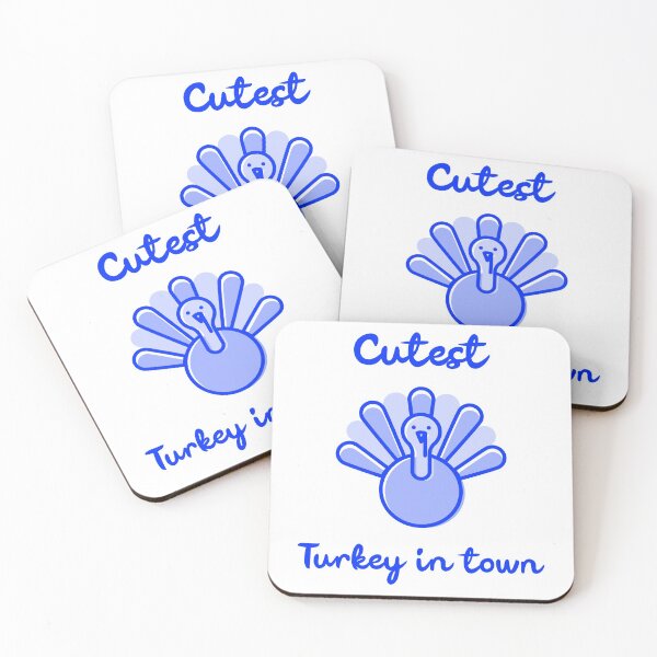 Item preview, Cutest Turkey in Town. Funny Thanksgiving Design. designed and sold by That Cheeky Tee.