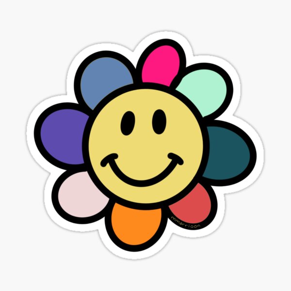 Original Happy Daisy Sticker