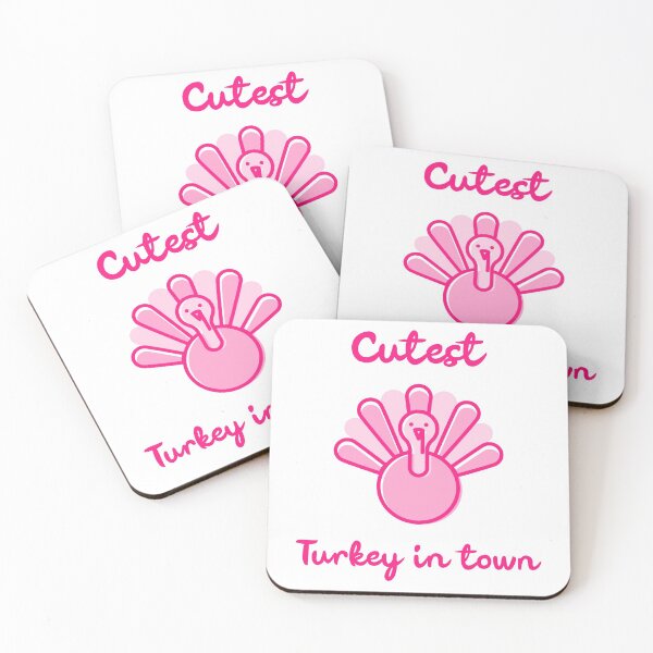 Item preview, Cutest Turkey in Town. Funny Thanksgiving Design. designed and sold by That Cheeky Tee.