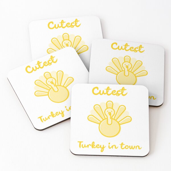 Item preview, Cutest Turkey in Town. Funny Thanksgiving Design. designed and sold by That Cheeky Tee.