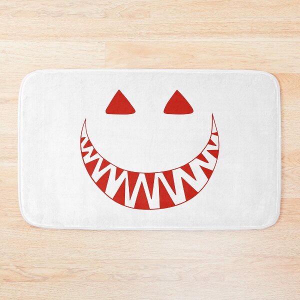 Item preview, Halloween toothy grin face red designed and sold by ArtfulBonBon.