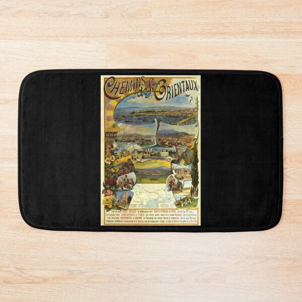 Item preview, Chemin de fer Orienteuax retro poster designed and sold by CorasPosters.