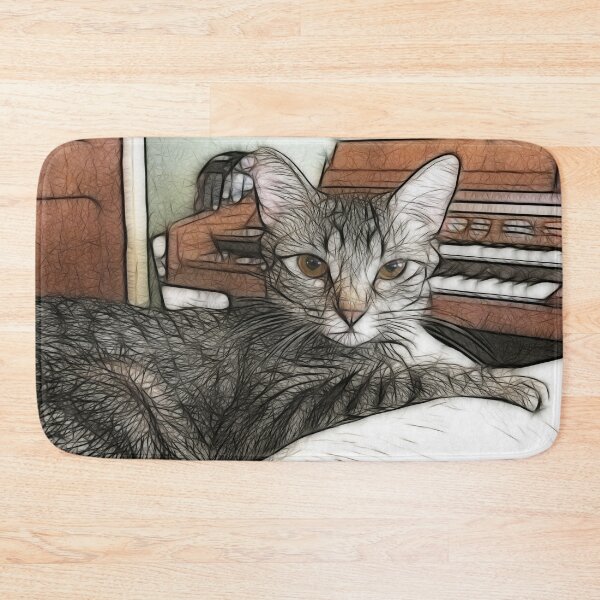 Item preview, Music Loving Cat More Color designed and sold by TravelPhotoArt.