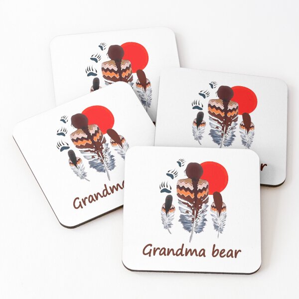 Item preview, Feather Ladies Grandma Bear designed and sold by JacobsRoss.