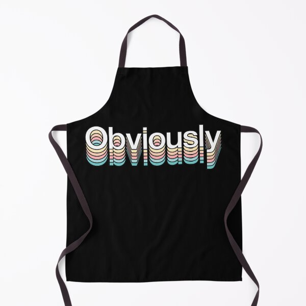 Artikelvorschau, Offensichtlich Retroästhetische moderne Typografie entworfen und verkauft von Fashionmonger.