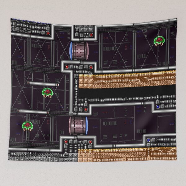 Item preview, Super Metroid Level Map designed and sold by Gin  Neko.
