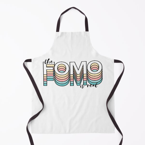 Item preview, The Fomo is Real Pastel Retro Aesthetic Modern Mood Typography designed and sold by Fashionmonger.