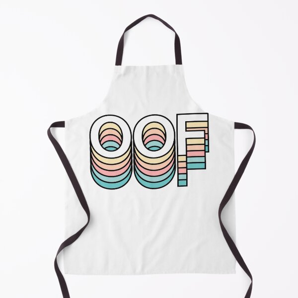 Item preview, OOF Pastel Retro Aesthetic Modern Typography designed and sold by Fashionmonger.