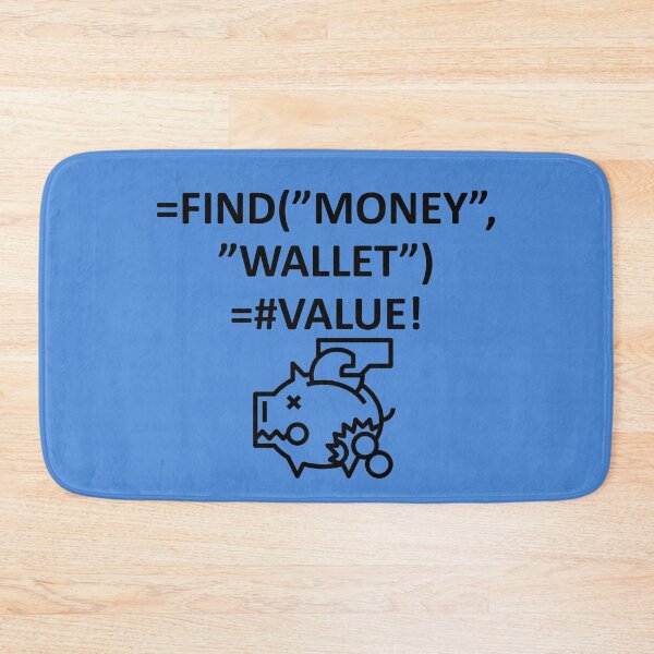 Aperçu de l'œuvre Excel Find money formule et erreur créée et vendue par stelsanc.